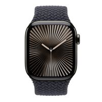 Apple Geflochtenes Solo Loop für die Apple Watch | 44/45/46/49 mm - Größe 1 - Midnight