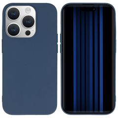 imoshion TPU Color Cover Apple iPhone 15 Pro - Dunkelblau