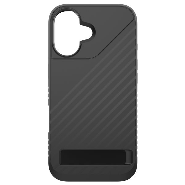 ZAGG Denali Snap KickStand Case mit MagSafe für das iPhone 16 - Schwarz