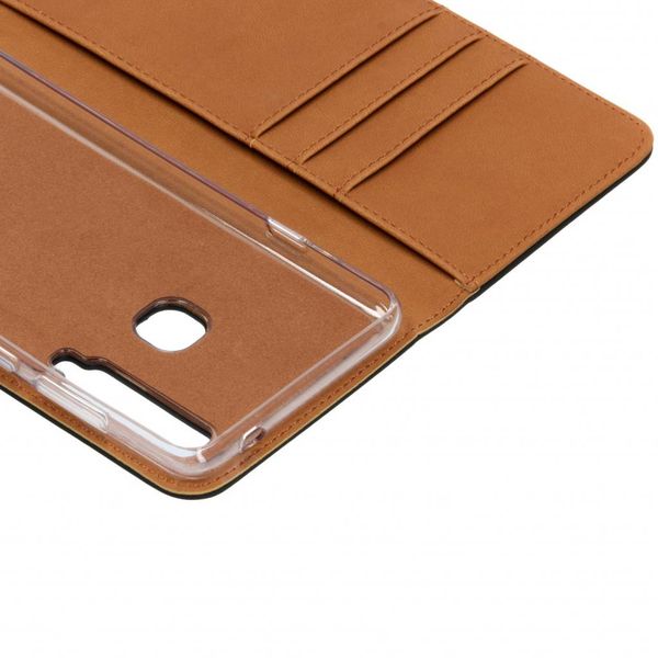 Luxus TPU Klapphülle Grau für das Samsung Galaxy A9 (2018)