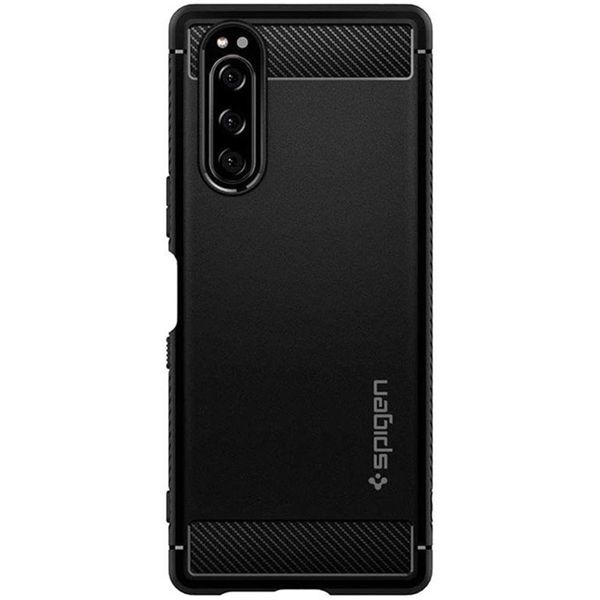 Spigen Rugged Armor Case für das Sony Xperia 5 II - Schwarz