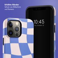 Selencia Vivid Tough Back Cover für das Apple iPhone 14 Pro Max - Groovy Sapphire Blue