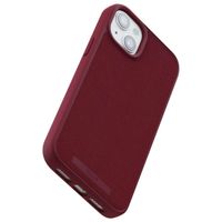 Njorð Collections Wildleder Comfort+ Case MagSafe für das iPhone 15 Plus - Red