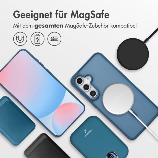 imoshion Color Guard Back Cover mit MagSafe Samsung Galaxy S24 FE - Dunkelblau