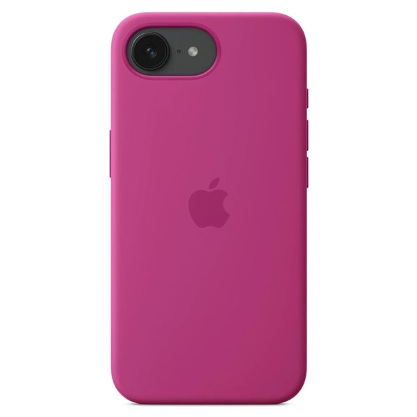 Apple Silikon-Case MagSafe iPhone 16e - Magenta