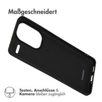 imoshion Color TPU Hülle für das Xiaomi Redmi Note 13 Pro Plus (5G) - Schwarz