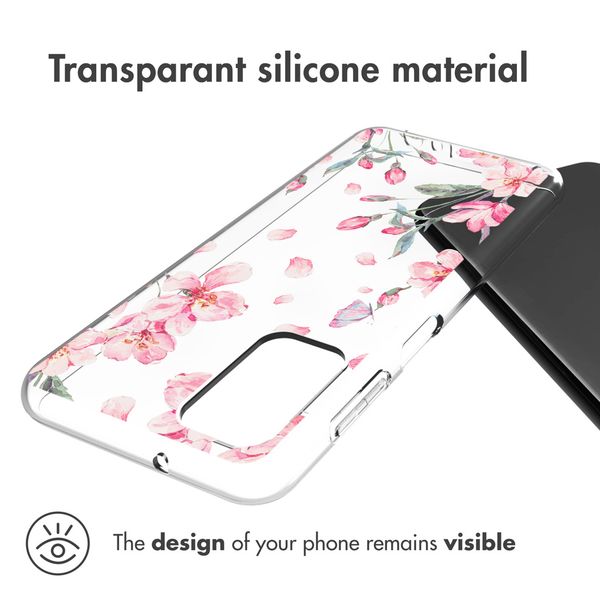 imoshion Design Hülle für das Samsung Galaxy A13 (4G) - Blossom Watercolor