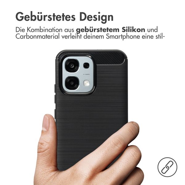 imoshion Brushed Back Cover Oppo A6 Pro (5G) - Schwarz