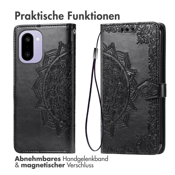 imoshion Mandala Klapphülle OnePlus 15R - Schwarz