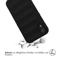 imoshion EasyGrip Back Cover für das iPhone Xr - Schwarz