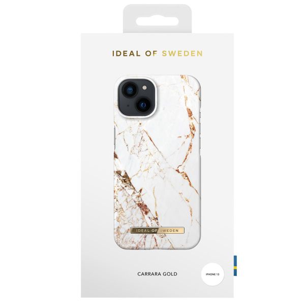 iDeal of Sweden Fashion Back Case für das iPhone 13 - Carrara Gold