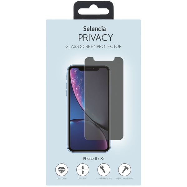 Selencia Screen Protector gehärtetem Glas iPhone 12 (Pro) / 11 / Xr