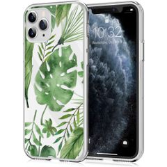 imoshion Design Hülle iPhone 11 Pro - Blätter - Grün