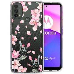 imoshion Design Hülle für das Motorola Moto E30 / E40 - Blossom Watercolor