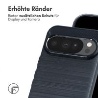 imoshion Brushed Back Cover Google Pixel 11 Pro - Dunkelblau