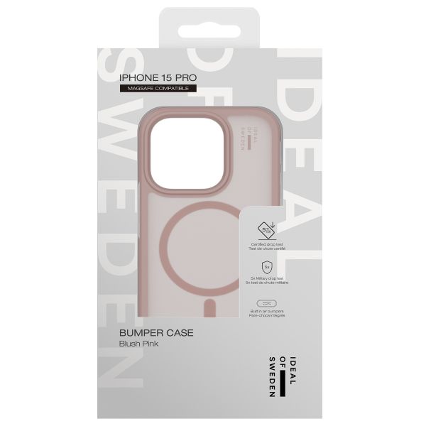 iDeal of Sweden Bumper Case MagSafe für das iPhone 15 Pro - Blush Pink