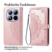 imoshion Mandala Klapphülle Xiaomi Redmi Note 15 Pro Plus (5G) - Rose Gold