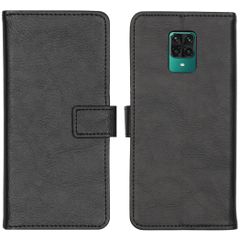 imoshion Luxuriöse Klapphülle Xiaomi Redmi Note 9 Pro / 9S - Schwarz