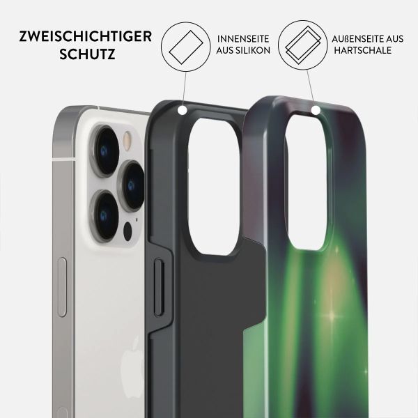 Burga Tough Back Cover für das iPhone 15 Pro - Aurora