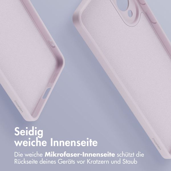 imoshion Color Back Cover mit MagSafe Samsung Galaxy S25 Edge - Violett