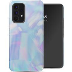 Selencia Vivid Back Cover Samsung Galaxy A53 - Holographic Blue Dream