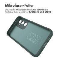 imoshion EasyGrip Backcover für das Samsung Galaxy S23 FE - Dunkelgrün