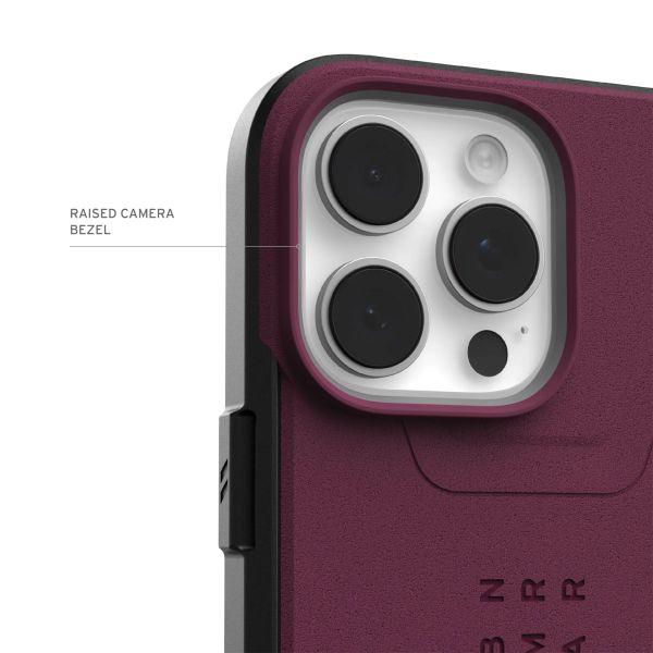 UAG Civilian Backcover MagSafe für das iPhone 16 Pro - Bordeaux