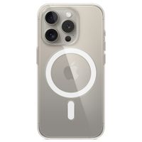 Apple Clearcase für das Apple iPhone 15 Pro + Apple MagSafe kabelloses Ladegerät 25 W - 1 Meter