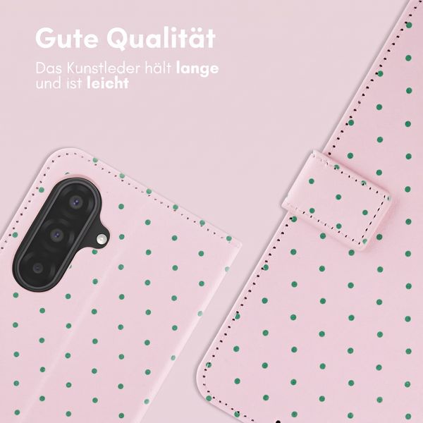 imoshion Design Klapphülle Samsung Galaxy A56 - Happy Dots