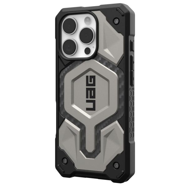 UAG Monarch Pro Backcover Apple iPhone 16 Pro - Titanium