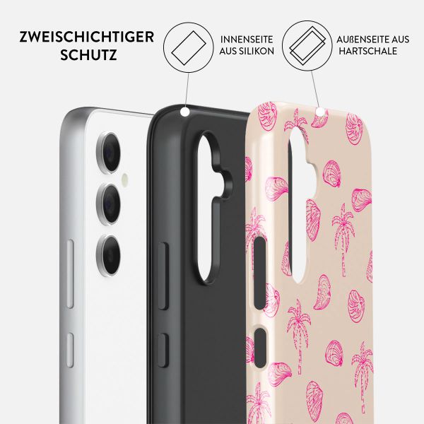 Burga Tough Back Cover für das Samsung Galaxy A55 - Beach Please