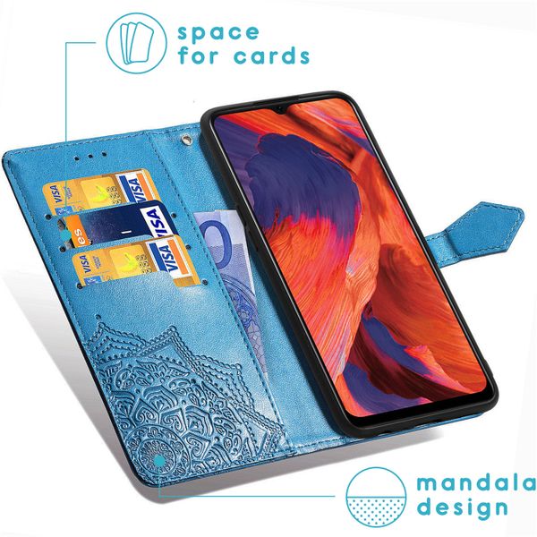 imoshion Mandala Klapphülle Oppo A73 (5G) - Türkis