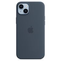 Apple Silikon-Case MagSafe für das Apple iPhone 14 Plus - Storm Blue