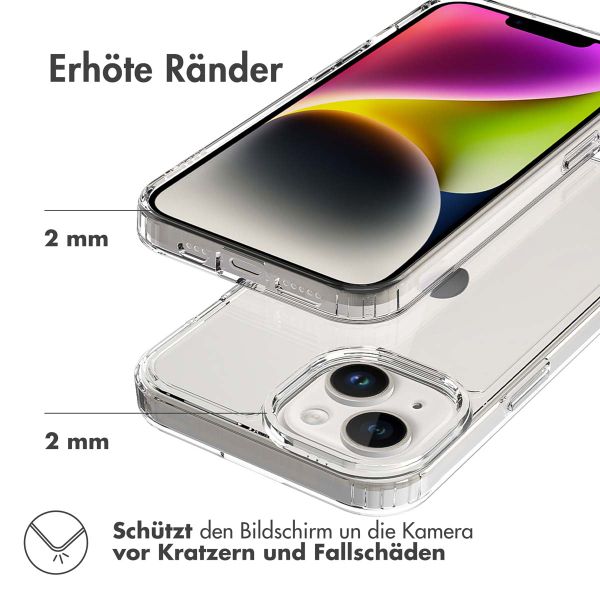 Accezz Xtreme Impact Backcover für das iPhone 15 - Transparent