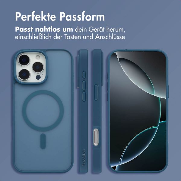 imoshion Color Guard Back Cover mit MagSafe für das iPhone 16 Pro - Dunkelblau