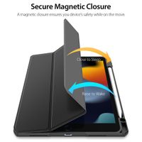 Dux Ducis Toby Klapphülle Apple iPad 11 (2025) 11 Zoll / iPad 10 (2022) 10.9 Zoll - Schwarz