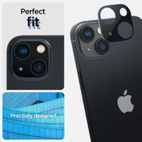 Spigen GLAStR Kameraprotektor aus Glas 2er-Pack für das iPhone 14 / 14 Plus - Schwarz