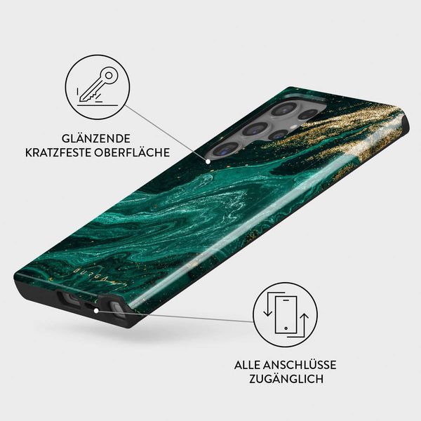 Burga Tough Back Cover für das Samsung Galaxy S24 Ultra - Emerald Pool