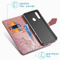 imoshion Mandala Klapphülle Samsung Galaxy A20s - Roségold