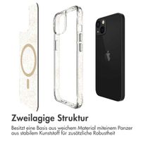 imoshion Glitzer Back Cover mit MagSafe für das iPhone 13 - Gold