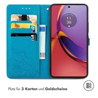 imoshion Mandala Klapphülle Motorola Moto G84 - Türkis
