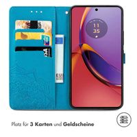 imoshion Mandala Klapphülle für das Motorola Moto G84 - Türkis