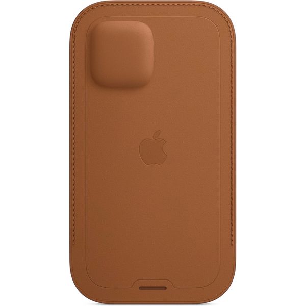 Apple Ledersleeve MagSafe für das Apple iPhone 12 Mini - Saddle Brown
