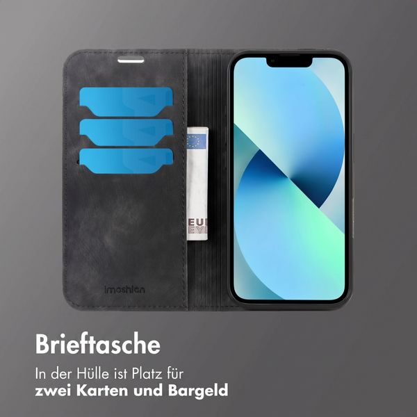 imoshion Slim Klapphülle Apple iPhone 14 / 13 - Schwarz
