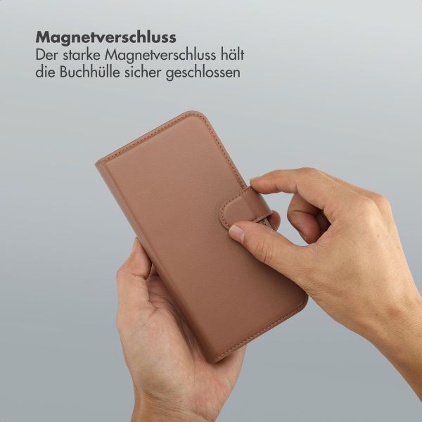 Selencia Olyn Abnehmbare Bookcase mit MagSafe Samsung Galaxy A35 / A55 - Braun