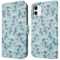 imoshion ﻿Design Klapphülle für das iPhone 11 - Blue Flowers