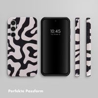 Selencia Vivid Back Cover Samsung Galaxy A55 - Art Wave Black