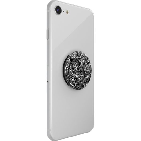 PopSockets PopGrip - Abnehmbar - Foil Confetti Silver