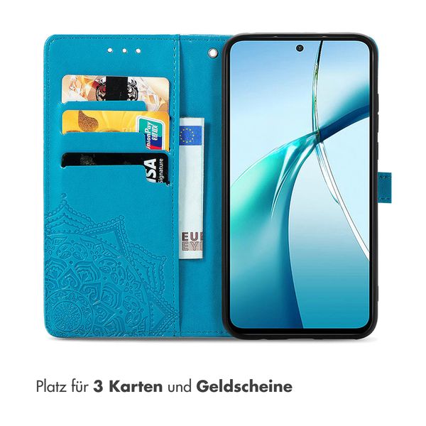 imoshion Mandala Klapphülle Motorola Edge 70 - Türkis