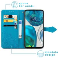 imoshion Mandala Klapphülle für das Motorola Moto G52 / G82 - Türkis